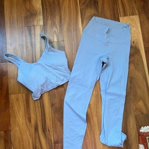 women's workout set size small- muscle republic